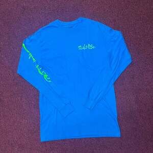 Salt Life Men's Sailfish 'N Bones Long Sleeve SLX Performance Shirt